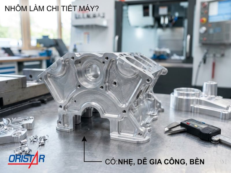 Nhôm Làm Chi Tiết Máy